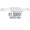 BMW 18107511041 Middle Silencer